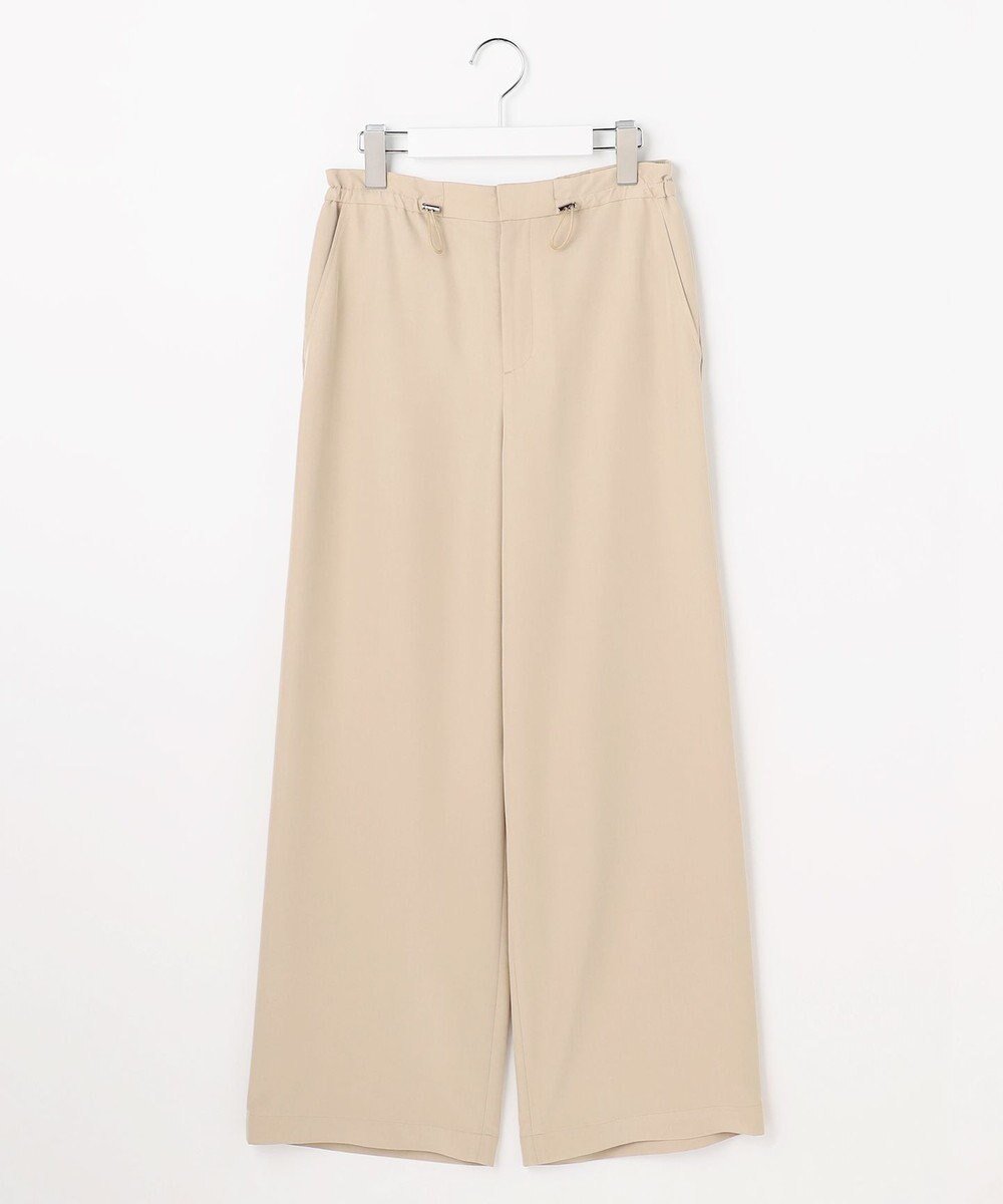 【ジェイ プレス/J.PRESS】のSpringピーチ セミワイド パンツ インテリア・キッズ・メンズ・レディースファッション・服の通販 founy(ファニー) 　ファッション　Fashion　レディースファッション　Fashion for Women　パンツ　Pants & Trousers　春　Spring　秋　Autumn　スピンドル　Spindle, Drawcord　ドレープ　Drape, Draping Fabric　ピーチ　Peach, Soft Touch　フロント　Front, Front Design　リラックス　Relax, Relaxed Fit　ワイド　Wide, Wide Fit　S/S・春夏　SS, Spring/Summer, Warm Season　夏　Summer　モカベージュ系|ID: prp329100004816040 ipo3291000000034981515