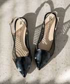 【インター ショシュール/INTER-CHAUSSURES】の【FABIO RUSCONI】異素材コンビポインテッドバックバンド 人気、トレンドファッション・服の通販 founy(ファニー) ファッション Fashion レディースファッション Fashion for Women バッグ Bags イタリア Italy コレクション Collection, Seasonal Line コンビ Combo, Combination Style シューズ Shoes, Footwear チュール Tulip, Tulip Motif thumbnail ブラックコンビ|ID: prp329100004816042 ipo3291000000034981520