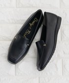 【ブリジット バーキン/Bridget Birkin】の【Bridget Birkin】サイドアクセントソフトローファー 人気、トレンドファッション・服の通販 founy(ファニー) ファッション Fashion レディースファッション Fashion for Women シューズ Shoes, Footwear シンプル Simple, Minimal ドレス Dress, One-Piece ビジネス 仕事 通勤 Business / Work / Commuting エレガント 上品 Elegant 抗菌 Antibacterial, Bacteria-Resistant 軽量 Lightweight, Ultra Light thumbnail ブラック|ID: prp329100004816045 ipo3291000000034981526