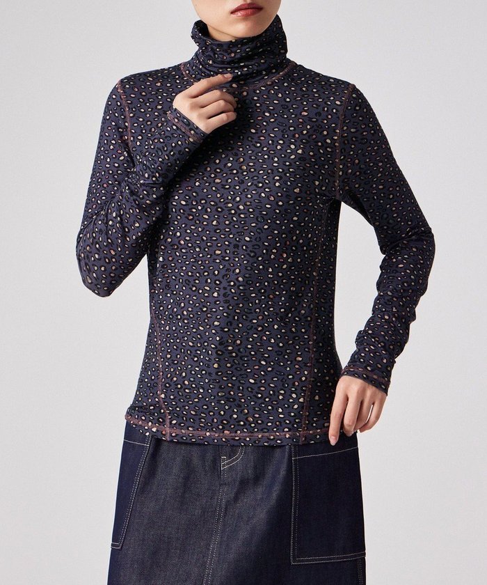 【ポール スミス/Paul Smith】のHorseshoe Leopard タートルネック カットソー インテリア・キッズ・メンズ・レディースファッション・服の通販 founy(ファニー) https://founy.com/ ファッション Fashion レディースファッション Fashion for Women トップス・カットソー Cut & Sew Tops シャツ・ブラウス・オフィスカジュアル Elegant Blouses & Button-Ups ロングTシャツ・Tシャツ Longline T-Shirts & Tees カットソー・ベーシックTシャツ Cut-and-Sewn Tops / Stretch Tees & Basics タートルネック・ハイネックトップス Turtlenecks & High-Neck Tops エレガント 上品 Elegant カットソー Cut and Sewn Top カラフル Colorful Design タートルネック Turtleneck, High Neck デニム Denim, Jeans Material フィット Fit, Slim Fit フェミニン Feminine, Girly フリル Frill, Ruffle モチーフ Motif, Design Theme レオパード Leopard, Animal Print ワイド Wide, Wide Fit 夏 Summer 定番 Standard, Basic Item S/S・春夏 SS, Spring/Summer, Warm Season A/W・秋冬 Autumn/Winter |ID: prp329100004816048 ipo3291000000035013666
