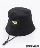 【ピーダブリュサーキュラス/PW CIRCULUS】の【UNISEX】【コラボアイテム】Yeyeコラボ バケハ ゴルフ 人気、トレンドファッション・服の通販 founy(ファニー) ファッション Fashion レディースファッション Fashion for Women キャップ&ハット Hats & Caps カラフル Colorful Design キャップ Cap, Baseball Cap キャラクター Character, Licensed Characters グラフィック Graphic, Graphic Design コラボ Collaboration, Collab 帽子 Hat, Headwear ユニセックス Unisex, Genderless ゴルフ Golf thumbnail ブラック系|ID: prp329100004816059 ipo3291000000034981570