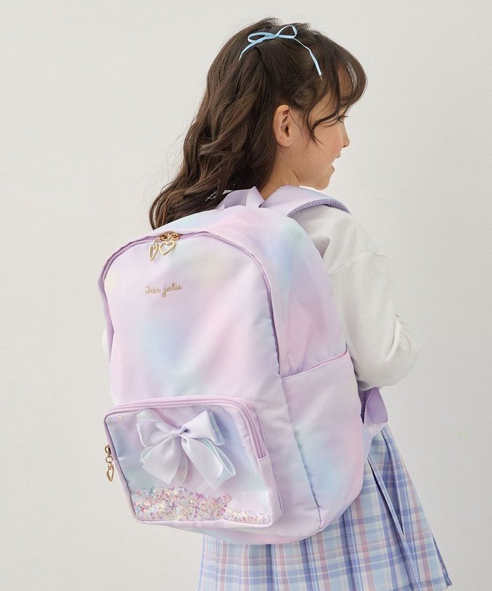 【エニィ/ANY / KIDS】の【A4サイズ収納可能】レインボーリュック インテリア・キッズ・メンズ・レディースファッション・服の通販 founy(ファニー) https://founy.com/ ファッション Fashion キッズファッション Fashion for Kids ガーリー Girly, Feminine Style スマホ Smartphone, Mobile Device 人気 Popular, Best Seller ポケット Pocket, Pocket Detail メッシュ Mesh, Net Fabric リボン Ribbon, Bow リュック Backpack, Rucksack おすすめ Recommended / Our Picks |ID: prp329100004817051 ipo3291000000034991197