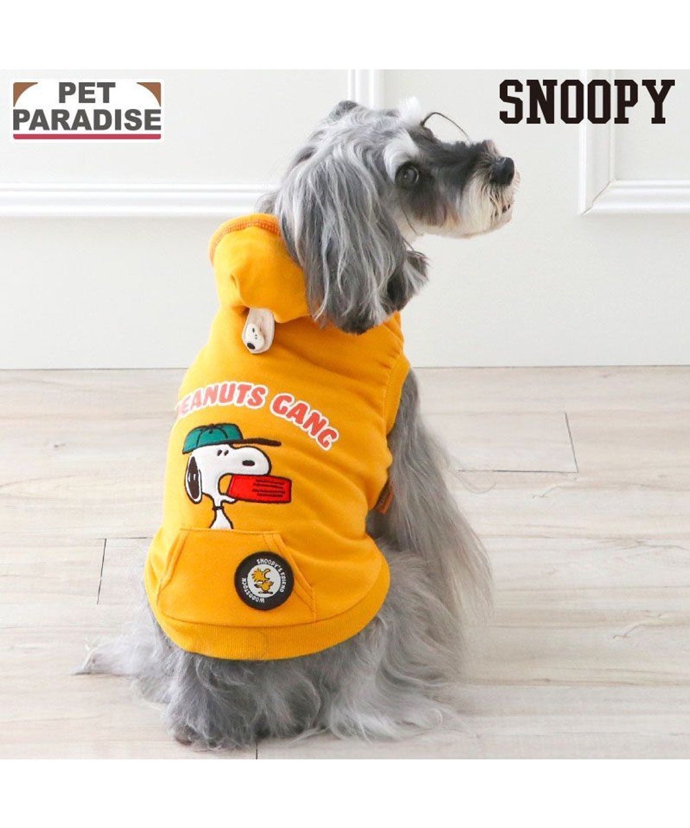 【ペットパラダイス/PET PARADISE / GOODS】のスヌーピー ワッペン パーカー 小型犬 インテリア・キッズ・メンズ・レディースファッション・服の通販 founy(ファニー) 　オレンジ　Orange　パーカー　Hoodie, Parka　夏　Summer　春　Spring　S/S・春夏　SS, Spring/Summer, Warm Season　犬　Dog　ホーム・キャンプ・アウトドア・お取り寄せ　Home Living / Home & Lifestyle / Camping Gear / Outdoor Camping　ペットグッズ　Pet Supplies　オレンジ|ID: prp329100004817059 ipo3291000000034991214