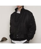 【ウィゴー/WEGO / MEN】のナイロンスタンドブルゾン ブラック|ID: prp329100004817109 ipo3291000000034991353