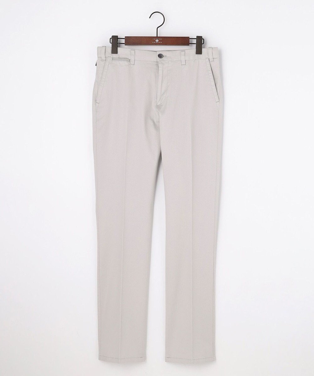 【ジョセフ アブード/JOSEPH ABBOUD / MEN】の【ウエストも伸びる!オーガニックコットン使用】ハイパワーカルゼ パンツ 26SSモデル インテリア・キッズ・メンズ・レディースファッション・服の通販 founy(ファニー) 　ファッション　Fashion　メンズファッション　Fashion for Men　ボトムス　Bottoms　インナー　Innerwear　オーガニック　Organic Cotton　春　Spring　ジャケット　Jacket, Outerwear　ストレッチ　Stretch, Stretchy Fabric　スマート　Smart, Elegant　デスク　Desk, Work Desk　定番　Standard, Basic Item　ワーク　Workwear, Utility Style　S/S・春夏　SS, Spring/Summer, Warm Season　おすすめ　Recommended / Our Picks　夏　Summer　ビジネス 仕事 通勤　Business / Work / Commuting　2026年　2026　ライトグレー系|ID: prp329100004817115 ipo3291000000034991373