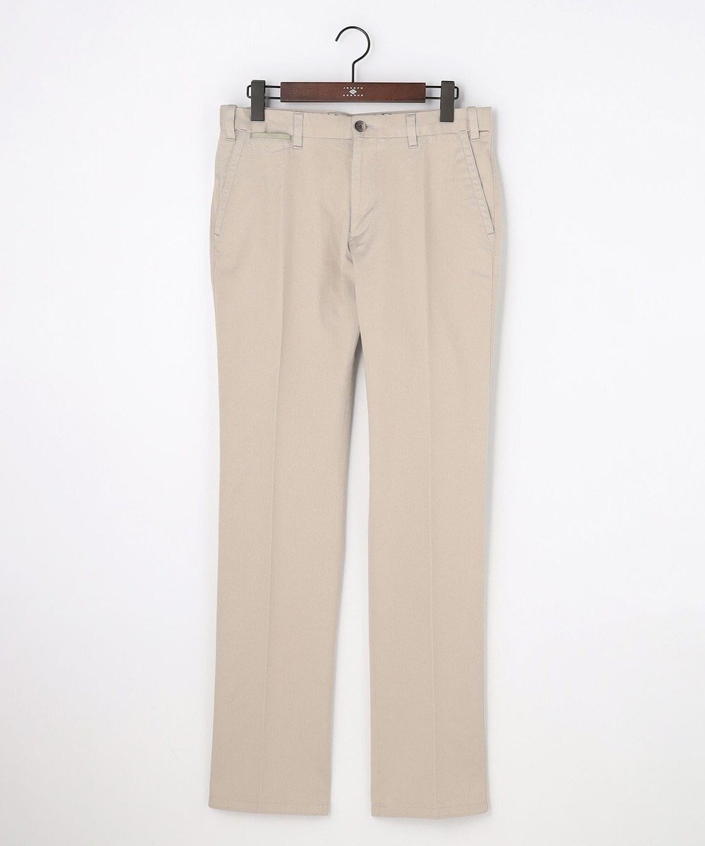 【ジョセフ アブード/JOSEPH ABBOUD / MEN】の【ウエストも伸びる!オーガニックコットン使用】ハイパワーカルゼ パンツ 26SSモデル インテリア・キッズ・メンズ・レディースファッション・服の通販 founy(ファニー) 　ファッション　Fashion　メンズファッション　Fashion for Men　ボトムス　Bottoms　インナー　Innerwear　オーガニック　Organic Cotton　春　Spring　ジャケット　Jacket, Outerwear　ストレッチ　Stretch, Stretchy Fabric　スマート　Smart, Elegant　デスク　Desk, Work Desk　定番　Standard, Basic Item　ワーク　Workwear, Utility Style　S/S・春夏　SS, Spring/Summer, Warm Season　おすすめ　Recommended / Our Picks　夏　Summer　ビジネス 仕事 通勤　Business / Work / Commuting　2026年　2026　ベージュ系|ID: prp329100004817115 ipo3291000000034991375
