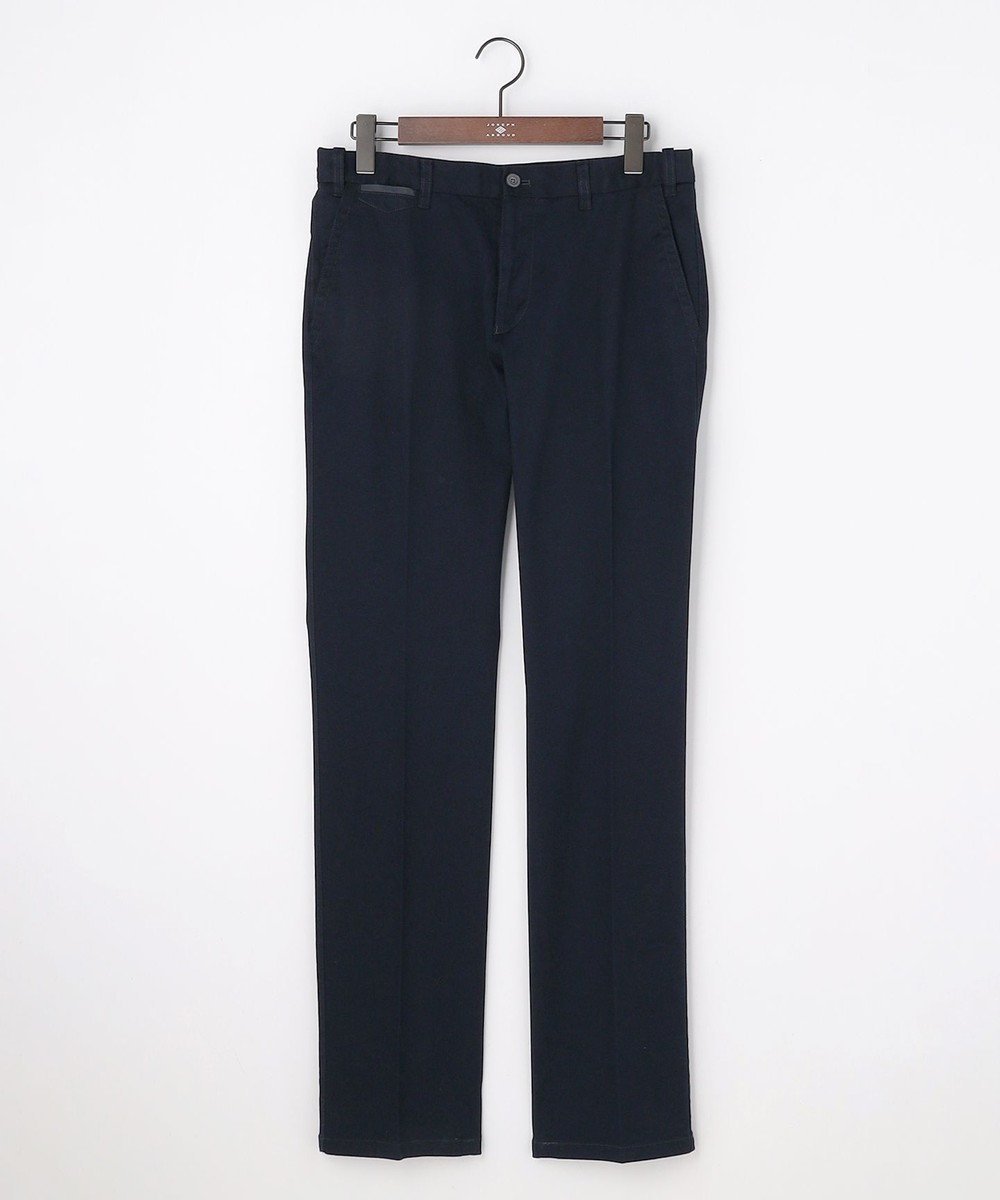 【ジョセフ アブード/JOSEPH ABBOUD / MEN】の【ウエストも伸びる!オーガニックコットン使用】ハイパワーカルゼ パンツ 26SSモデル インテリア・キッズ・メンズ・レディースファッション・服の通販 founy(ファニー) 　ファッション　Fashion　メンズファッション　Fashion for Men　ボトムス　Bottoms　インナー　Innerwear　オーガニック　Organic Cotton　春　Spring　ジャケット　Jacket, Outerwear　ストレッチ　Stretch, Stretchy Fabric　スマート　Smart, Elegant　デスク　Desk, Work Desk　定番　Standard, Basic Item　ワーク　Workwear, Utility Style　S/S・春夏　SS, Spring/Summer, Warm Season　おすすめ　Recommended / Our Picks　夏　Summer　ビジネス 仕事 通勤　Business / Work / Commuting　2026年　2026　ネイビー系|ID: prp329100004817115 ipo3291000000034991377
