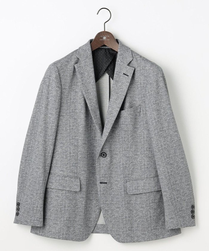 【ジョセフ アブード/JOSEPH ABBOUD / MEN】の【ストレッチ/コンフォートジャージ】エアロムリネ ジャケット インテリア・キッズ・メンズ・レディースファッション・服の通販 founy(ファニー) https://founy.com/ ファッション Fashion メンズファッション Fashion for Men アウター Men's Coats Outerwear テーラードジャケット Tailored Jackets & Blazers 春 Spring シンプル Simple, Minimal ジャケット Jacket, Outerwear ストレッチ Stretch, Stretchy Fabric セットアップ Set-Up, Coordinated Outfit テーラード Tailored, Tailored Fit フィット Fit, Slim Fit プリント Print, Printed Pattern ポケット Pocket, Pocket Detail メランジ Melange, Mixed Yarn S/S・春夏 SS, Spring/Summer, Warm Season おすすめ Recommended / Our Picks 夏 Summer エレガント 上品 Elegant ビジネス 仕事 通勤 Business / Work / Commuting |ID: prp329100004817117 ipo3291000000034991381