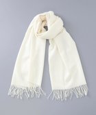 【アウロラ/AURORA】のLANVIN en Bleu (ランバン オン ブルー)カシミヤ100%セミストール ホワイト|ID: prp329100004817136 ipo3291000000035699682