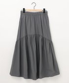 【シェアパーク/SHARE PARK】のライトタフタギャザースカート 人気、トレンドファッション・服の通販 founy(ファニー) ファッション Fashion レディースファッション Fashion for Women スカート Skirts 春 Spring 洗える Machine Washable ギャザー Gathered, Ruffled タフタ Taffeta, Structured Fabric ベーシック Basic, Essential S/S・春夏 SS, Spring/Summer, Warm Season 再入荷 Restock / Back in Stock 夏 Summer thumbnail グレー系|ID: prp329100004817170 ipo3291000000034991941
