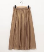 【シェアパーク/SHARE PARK】の箔プリントフレアスカート ダークブラウン系|ID: prp329100004817172 ipo3291000000034991990