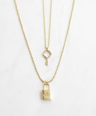 【トッカ/TOCCA】のHAPPY KEY LAYERD NECKLACE ネックレス 人気、トレンドファッション・服の通販 founy(ファニー) ファッション Fashion レディースファッション Fashion for Women ジュエリー Jewelry ネックレス Necklaces & Pendants 2024年 2024 2024春夏・S/S Spring/Summer 2024 SS24 おすすめ Recommended / Our Picks アクセサリー Fashion Accessories ギフト プレゼント Gift / Present クラウン Crown, Royal Motif シンプル Simple, Minimal ジュエリー Jewelry, Accessories チェーン Chain, Chain Strap ネックレス Necklace, Pendant Necklace モチーフ Motif, Design Theme 夏 Summer S/S・春夏 SS, Spring/Summer, Warm Season thumbnail ゴールド系|ID: prp329100004817196 ipo3291000000034992142