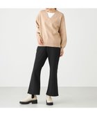 【シェアパーク/SHARE PARK】のカットジョーゼットボトムス 人気、トレンドファッション・服の通販 founy(ファニー) ファッション Fashion レディースファッション Fashion for Women パンツ Pants & Trousers ジョーゼット Georgette, Semi-Sheer Fabric ストレッチ Stretch, Stretchy Fabric フレア Flare, Flared 楽ちん Easy Fit, Comfortable A/W・秋冬 Autumn/Winter 再入荷 Restock / Back in Stock thumbnail ネイビー系|ID: prp329100004817199 ipo3291000000034992155