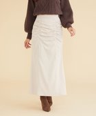 【フェルゥ/Feroux】の【洗える】シュリンクマーメイド スカート 人気、トレンドファッション・服の通販 founy(ファニー) ファッション Fashion レディースファッション Fashion for Women スカート Skirts インナー Innerwear カットソー Cut and Sewn Top ギャザー Gathered, Ruffled シンプル Simple, Minimal トレンド Trend, Trending Now フェミニン Feminine, Girly マーメイド Mermaid, Fishtail Silhouette 洗える Machine Washable A/W・秋冬 Autumn/Winter thumbnail ベージュ系|ID: prp329100004817205 ipo3291000000034992304