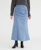 【フェルゥ/Feroux】の【洗える】シュリンクマーメイド スカート 人気、トレンドファッション・服の通販 founy(ファニー) ファッション Fashion レディースファッション Fashion for Women スカート Skirts インナー Innerwear カットソー Cut and Sewn Top ギャザー Gathered, Ruffled シンプル Simple, Minimal トレンド Trend, Trending Now フェミニン Feminine, Girly マーメイド Mermaid, Fishtail Silhouette 洗える Machine Washable A/W・秋冬 Autumn/Winter thumbnail スカイブルー系|ID: prp329100004817205 ipo3291000000034992306