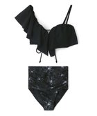 【三愛水着楽園/San-ai Resort】の【SALE】軽い着け心地でしっかり盛れる【楽盛り水着】 ワイヤービキニ 7S・9M・11L 【San-ai Resort(サンアイリゾート)】 人気、トレンドファッション・服の通販 founy(ファニー) ファッション Fashion レディースファッション Fashion for Women 水着 Swimwear レディース水着・ビーチウェア Swimwear & Beachwear ショーツ Shorts, Short Pants デコルテ Décolleté, Neckline パターン Pattern, Design Print ビキニ Bikini, Two-Piece Swimsuit フラワー Flower, Floral フリル Frill, Ruffle リゾート Resort, Vacation Style ワイヤー Wire, Wired Bra 夏 Summer S/S・春夏 SS, Spring/Summer, Warm Season 水着 Swimsuit, Swimwear A/W・秋冬 Autumn/Winter thumbnail ブラック|ID: prp329100004817207 ipo3291000000034992317