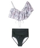 【三愛水着楽園/San-ai Resort】の【SALE】軽い着け心地でしっかり盛れる【楽盛り水着】 ワイヤービキニ 7S・9M・11L 【San-ai Resort(サンアイリゾート)】 グレー|ID: prp329100004817207 ipo3291000000035912450