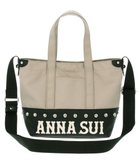 【アナスイ/ANNA SUI】のハングアウト 2wayミニトート 人気、トレンドファッション・服の通販 founy(ファニー) ファッション Fashion レディースファッション Fashion for Women バッグ Bags アウトドア Outdoor Clothing ウエスタン Western Style キャンバス Canvas, Canvas Fabric ショルダー Shoulder, Shoulder Strap シンプル Simple, Minimal スタッズ Studs, Metal Accents トレンド Trend, Trending Now 旅行 Travel thumbnail グレージュ|ID: prp329100004817231 ipo3291000000034992550