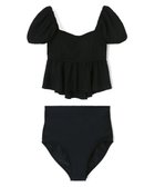 【三愛水着楽園/San-ai Resort】の【SALE】パフスリーブビキニ 9M 【San-ai Resort(サンアイリゾート)】 ブラック|ID: prp329100004817254 ipo3291000000034992699