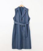 【シェアパーク/SHARE PARK】の【洗える】トレンチ ロングジレ 人気、トレンドファッション・服の通販 founy(ファニー) ファッション Fashion レディースファッション Fashion for Women アウター Coat / Outerwear Collection レディースジャケット・軽アウター Jackets インナー Innerwear 春 Spring 洗える Machine Washable ジャケット Jacket, Outerwear デニム Denim, Jeans Material トレンチ Trench, Trench Coat ノースリーブ Sleeveless, No-Sleeve ヨーク Yoke, Yoke Design リボン Ribbon, Bow S/S・春夏 SS, Spring/Summer, Warm Season 再入荷 Restock / Back in Stock 夏 Summer thumbnail ブルー系|ID: prp329100004818102 ipo3291000000035004229