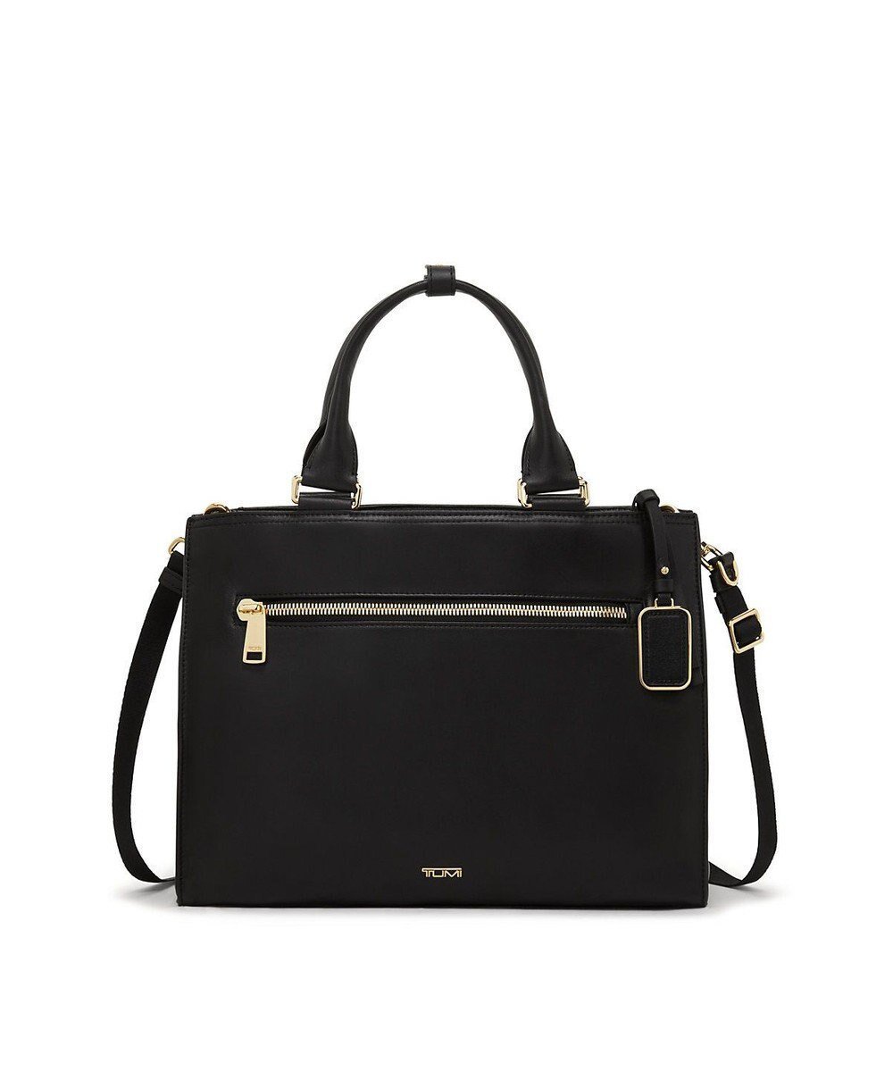 【トゥミ/TUMI】のトートバッグ レディス VOYAGEUR 「リン」トート インテリア・キッズ・メンズ・レディースファッション・服の通販 founy(ファニー) 　ファッション　Fashion　レディースファッション　Fashion for Women　バッグ　Bags　アクセサリー　Fashion Accessories　コレクション　Collection, Seasonal Line　軽量　Lightweight, Ultra Light　シンプル　Simple, Minimal　スリーブ　Sleeve, Long Sleeve / Short Sleeve　チャーム　Charm, Pendant　ポケット　Pocket, Pocket Detail　メタル　Metal, Metal Parts　モダン　Modern, Contemporary　エレガント 上品　Elegant　ビジネス 仕事 通勤　Business / Work / Commuting　ブラック|ID: prp329100004818112 ipo3291000000035004256