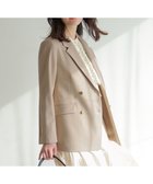 【エニィ スィス/any SiS】の褒めらレディストレッチ テーラード ジャケット ベージュシャンブレー|ID: prp329100004818144 ipo3291000000036378709