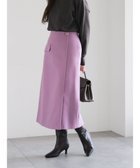【テチチ/Te chichi】のメルトンジャージートラペーズスカート 人気、トレンドファッション・服の通販 founy(ファニー) ファッション Fashion レディースファッション Fashion for Women スカート Skirts スウェット / スエット Sweatshirt, Sweatwear メルトン Melton, Heavy Wool エレガント 上品 Elegant 夏 Summer S/S・春夏 SS, Spring/Summer, Warm Season A/W・秋冬 Autumn/Winter thumbnail パープル|ID: prp329100004818151 ipo3291000000035004393