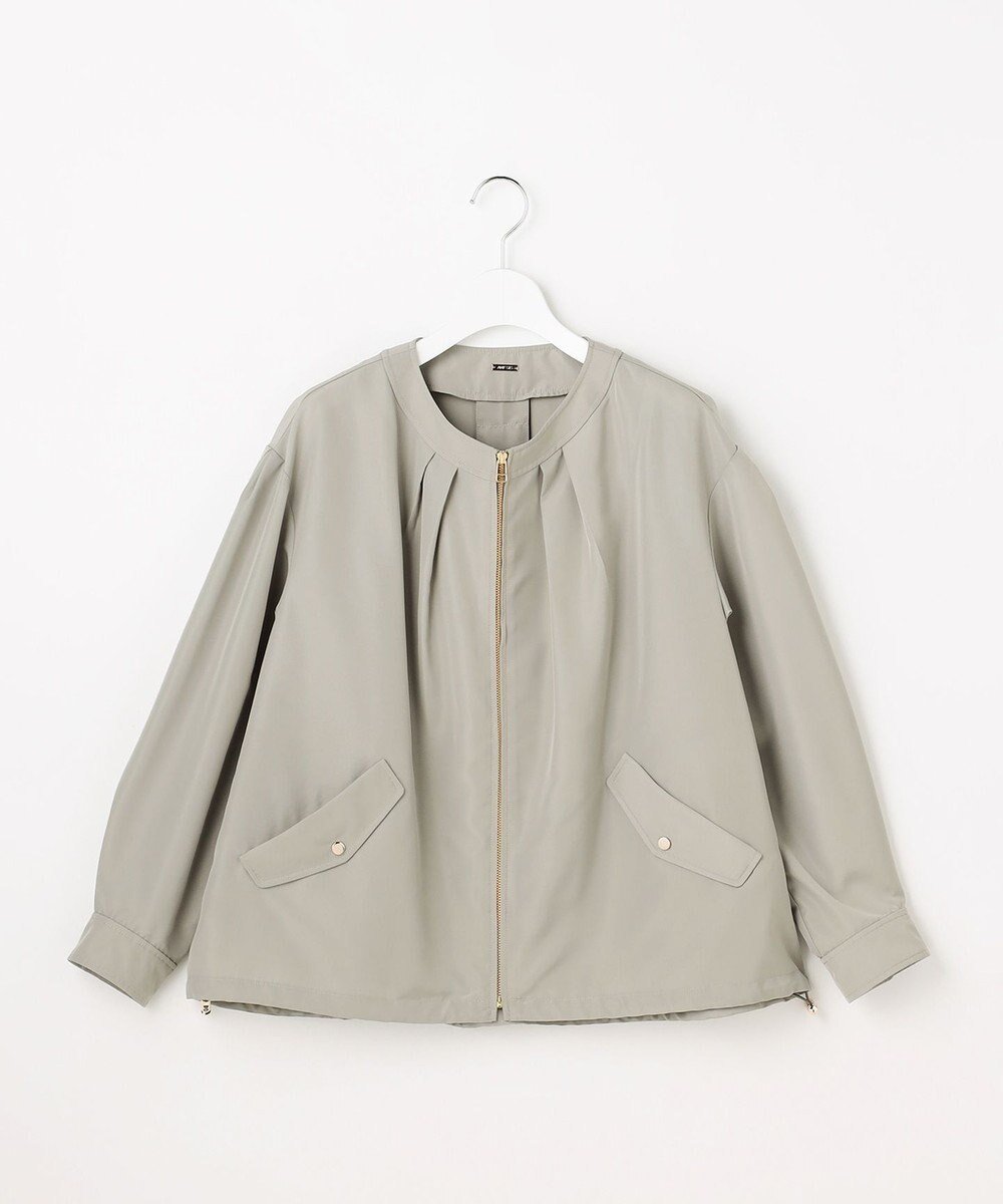 【エニィ スィス/any SiS】のスプリングコンフォート ブルゾン インテリア・キッズ・メンズ・レディースファッション・服の通販 founy(ファニー) 　ファッション　Fashion　レディースファッション　Fashion for Women　アウター　Coat / Outerwear Collection　レディースジャケット・軽アウター　Jackets　ブルゾンジャケット・スポーティアウター　Blouson Jackets　春　Spring　ジャケット　Jacket, Outerwear　バルーン　Balloon, Balloon Silhouette　ブルゾン　Blouson, Bomber Jacket　ポケット　Pocket, Pocket Detail　S/S・春夏　SS, Spring/Summer, Warm Season　おすすめ　Recommended / Our Picks　夏　Summer　エレガント 上品　Elegant　新作・新入荷　New Arrivals / New In　ビジネス 仕事 通勤　Business / Work / Commuting　ライトカーキ|ID: prp329100004818161 ipo3291000000035004422