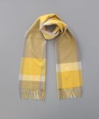 【アウロラ/AURORA】の【 LANVIN en Bleu (ランバン オン ブルー)】カシミヤチェックマフラー 人気、トレンドファッション・服の通販 founy(ファニー) ファッション Fashion レディースファッション Fashion for Women マフラー・スヌード / 冬小物の定番 Scarves & Mufflers シンプル Simple, Minimal スヌード Snood, Infinity Scarf チェック Check, Plaid, Tartan マフラー Scarf, Muffler ミックス Mix, Mixed Style A/W・秋冬 Autumn/Winter thumbnail イエロー|ID: prp329100004818162 ipo3291000000035004426