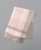 【アウロラ/AURORA】の【 LANVIN en Bleu (ランバン オン ブルー)】カシミヤチェックマフラー 人気、トレンドファッション・服の通販 founy(ファニー) ファッション Fashion レディースファッション Fashion for Women マフラー・スヌード / 冬小物の定番 Scarves & Mufflers シンプル Simple, Minimal スヌード Snood, Infinity Scarf チェック Check, Plaid, Tartan マフラー Scarf, Muffler ミックス Mix, Mixed Style A/W・秋冬 Autumn/Winter thumbnail ペールピンク|ID: prp329100004818162 ipo3291000000035004427