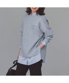 【アンフィーロ 自由区/UNFILO】のBEAUTY FORM JERSEY 刺繍ロゴ プルオーバー TOPグレー|ID: prp329100004818165 ipo3291000000035571099