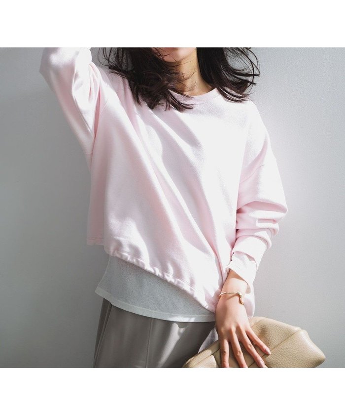 【アンフィーロ 自由区/UNFILO】のハイストレッチ ドロストスウェット インテリア・キッズ・メンズ・レディースファッション・服の通販 founy(ファニー) https://founy.com/ ファッション Fashion レディースファッション Fashion for Women トップス・カットソー Cut & Sew Tops レディースパーカー・カジュアルフーディー Casual Hoodies & Sweatshirts スウェット・クルーネックトップス Sweatshirts & Crewnecks / Relaxed Fit Sweat Tops 春 Spring クロップド Cropped, Short Length 軽量 Lightweight, Ultra Light スウェット / スエット Sweatshirt, Sweatwear ストレッチ Stretch, Stretchy Fabric スピンドル Spindle, Drawcord バランス Balance, Style Balance バルーン Balloon, Balloon Silhouette S/S・春夏 SS, Spring/Summer, Warm Season 再入荷 Restock / Back in Stock 夏 Summer 新作・新入荷 New Arrivals / New In |ID: prp329100004818169 ipo3291000000036378595