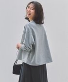 【アンフィーロ 自由区/UNFILO】のハイストレッチ ドロストスウェット TOPグレー|ID: prp329100004818169 ipo3291000000036378602