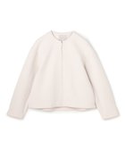 【アンフィーロ 自由区/UNFILO】のダブルフェイスジャージー ZIPアウター 人気、トレンドファッション・服の通販 founy(ファニー) ファッション Fashion レディースファッション Fashion for Women アウター Coat / Outerwear Collection レディースジャケット・軽アウター Jackets ノーカラージャケット / シンプル上品コーデ Collarless Jackets ウォッシャブル Machine Washable 春 Spring ジャケット Jacket, Outerwear ストレッチ Stretch, Stretchy Fabric ダブル Double, Double-Breasted トレンド Trend, Trending Now S/S・春夏 SS, Spring/Summer, Warm Season 再入荷 Restock / Back in Stock 夏 Summer 新作・新入荷 New Arrivals / New In ビジネス 仕事 通勤 Business / Work / Commuting thumbnail エクリュ|ID: prp329100004818170 ipo3291000000035004463