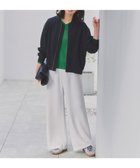 【アンフィーロ 自由区/UNFILO】の【ウエストゴム/セレモニー】ドライダブルクロス イージー ワイドパンツ アイボリー|ID: prp329100004818173 ipo3291000000035136912