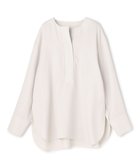 【アンフィーロ 自由区/UNFILO】の【セットアップ着用可】ドライダブルクロス スキッパーブラウス アイボリー|ID: prp329100004818174 ipo3291000000035004478