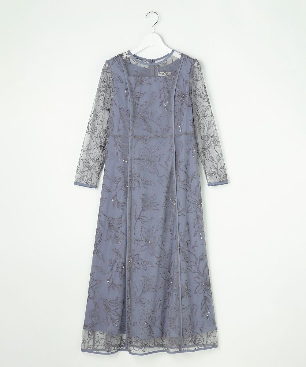 【エニィ スィス/any SiS】の【Lily Calin】グレースフラワー ドレス 人気、トレンドファッション・服の通販 founy(ファニー) 　ファッション　Fashion　レディースファッション　Fashion for Women　ワンピース　Dresses　フォーマル・パーティードレス・結婚式用ドレス　Elegant & Casual Dresses　アクセサリー　Fashion Accessories　エレガント 上品　Elegant　春　Spring　シンプル　Simple, Minimal　ジャケット　Jacket, Outerwear　ストレッチ　Stretch, Stretchy Fabric　ストール　Stole, Wrap　チュール　Tulip, Tulip Motif　トリミング　Trimming, Decorative Edge　ドレス　Dress, One-Piece　パール　Pearl, Pearl Accent　ビジュー　Bijou, Jewel-like Accent　フラワー　Flower, Floral　プレーン　Plain, Simple　S/S・春夏　SS, Spring/Summer, Warm Season　おすすめ　Recommended / Our Picks　夏　Summer　セレモニー　Ceremony　新作・新入荷　New Arrivals / New In　結婚式　Wedding　 other-1|ID: prp329100004818178 ipo3291000000035004488