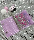 【ウィゴー/WEGO】の星柄シールバインダー ライトパープル|ID: prp329100004818186 ipo3291000000035004514