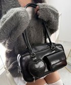 【ウィゴー/WEGO】のハートポケットボストンバッグ 人気、トレンドファッション・服の通販 founy(ファニー) ファッション Fashion レディースファッション Fashion for Women バッグ Bags おすすめ Recommended / Our Picks ガーリー Girly, Feminine Style キーホルダー Keychain, Key Holder スマホ Smartphone, Mobile Device チャーム Charm, Pendant フォルム Silhouette, Form ボストン Boston ボストンバッグ Boston Bag, Retro Bag ポケット Pocket, Pocket Detail A/W・秋冬 Autumn/Winter thumbnail ブラック|ID: prp329100004818191 ipo3291000000035004546