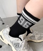 【ウィゴー/WEGO】のナンバリングラインリブソックス 人気、トレンドファッション・服の通販 founy(ファニー) ファッション Fashion レディースファッション Fashion for Women ソックス&靴下 Socks & Hosiery レッグウェア・ストッキング Legwear & Hosiery スニーカー Sneakers, Trainers スマホ Smartphone, Mobile Device ソックス Socks, Hosiery 厚底 Platform Shoes thumbnail ブラック|ID: prp329100004818192 ipo3291000000035004550