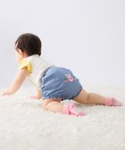 【ミキハウスホットビスケッツ/MIKI HOUSE HOT BISCUITS / KIDS】の【70-90cm】ダンガリー素材 ブルマ ピンク|ID: prp329100004818194 ipo3291000000035004556