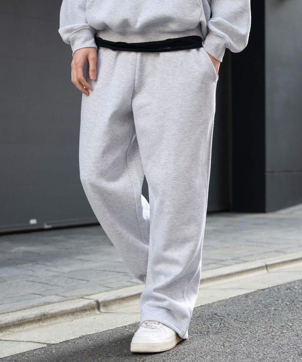 【ウィゴー/WEGO】のユニセックス着用ITEM/ウエストゴム】スウェットパンツ 人気、トレンドファッション・服の通販 founy(ファニー) 　ファッション　Fashion　レディースファッション　Fashion for Women　パンツ　Pants & Trousers　春　Spring　秋　Autumn　シンプル　Simple, Minimal　スウェット / スエット　Sweatshirt, Sweatwear　ストレート　Straight, Straight Cut　スニーカー　Sneakers, Trainers　スマホ　Smartphone, Mobile Device　セットアップ　Set-Up, Coordinated Outfit　ドローコード　Drawcord, Drawstring Cord　バランス　Balance, Style Balance　バルーン　Balloon, Balloon Silhouette　ベーシック　Basic, Essential　リラックス　Relax, Relaxed Fit　ループ　Loop, Loop Knit　冬　Winter / This Winter　A/W・秋冬　Autumn/Winter　プチプライス・低価格　Affordable / Budget Price　夏　Summer　2025年　2025　2025-2026秋冬・A/W　Autumn/Winter 2025–26 AW25–26　 other-1|ID: prp329100004818205 ipo3291000000035004587