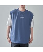 【ウィゴー/WEGO / MEN】の【2点セット/ベスト×Tシャツ】アンサンブルベスト(SS) 人気、トレンドファッション・服の通販 founy(ファニー) ファッション Fashion メンズファッション Fashion for Men トップス・カットソー Cut & Sew Tops ベスト・ジレ Vests & Gilets メンズシャツ Shirts アンサンブル Ensemble Set インナー Innerwear 春 Spring カットソー Cut and Sewn Top 今季 This Season, Current Season シンプル Simple, Minimal スマホ Smartphone, Mobile Device スラックス Slacks, Dress Pants フロント Front, Front Design ベスト Vest, Waistcoat 半袖 Short Sleeve, Half Sleeve ワンポイント One Point, Statement Accent S/S・春夏 SS, Spring/Summer, Warm Season おすすめ Recommended / Our Picks 夏 Summer thumbnail ブルー|ID: prp329100004818207 ipo3291000000035004594