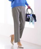 【エニィ スィス/any SiS】の褒めらレディストレッチ セミフレア テーパードパンツ グレーシャンブレー|ID: prp329100004818217 ipo3291000000035192597