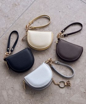 【エニー/ANY】のカラビナ付半月型キーケース 人気、トレンドファッション・服の通販 founy(ファニー) ファッション Fashion レディースファッション Fashion for Women 再入荷 Restock / Back in Stock |ID:prp329100004818222