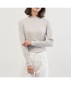 【ジェイ プレス/J.PRESS】のシルク混ベアテレコ ハイネック シアー カットソー 人気、トレンドファッション・服の通販 founy(ファニー) ファッション Fashion レディースファッション Fashion for Women トップス・カットソー Cut & Sew Tops シャツ・ブラウス・オフィスカジュアル Elegant Blouses & Button-Ups ロングTシャツ・Tシャツ Longline T-Shirts & Tees カットソー・ベーシックTシャツ Cut-and-Sewn Tops / Stretch Tees & Basics なめらか Smooth, Silky Texture インナー Innerwear カットソー Cut and Sewn Top シアー Sheer, See-Through シルク Silk, 100% Silk テレコ Ribbed, Rib Stitch トレンド Trend, Trending Now ハイネック High Neck, Mock Neck 夏 Summer S/S・春夏 SS, Spring/Summer, Warm Season A/W・秋冬 Autumn/Winter thumbnail ライトグレー系|ID: prp329100004818229 ipo3291000000035004902