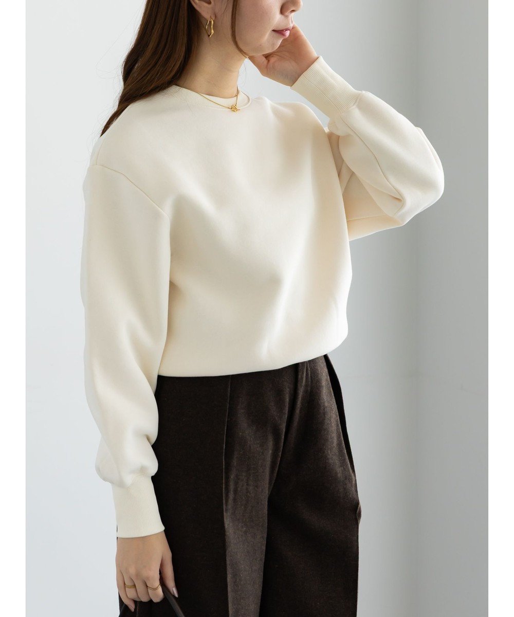 【テチチ/Te chichi】のワンポイント刺繍裏起毛プルオーバー 人気、トレンドファッション・服の通販 founy(ファニー) 　ファッション　Fashion　レディースファッション　Fashion for Women　トップス・カットソー　Cut & Sew Tops　シャツ・ブラウス・オフィスカジュアル　Elegant Blouses & Button-Ups　ロングTシャツ・Tシャツ　Longline T-Shirts & Tees　カジュアルプルオーバー・ニットトップス　Pullovers & Knit Tops / Casual Pullovers　カットソー・ベーシックTシャツ　Cut-and-Sewn Tops / Stretch Tees & Basics　カットソー　Cut and Sewn Top　シンプル　Simple, Minimal　デニム　Denim, Jeans Material　リラックス　Relax, Relaxed Fit　ワイド　Wide, Wide Fit　ワンポイント　One Point, Statement Accent　夏　Summer　S/S・春夏　SS, Spring/Summer, Warm Season　A/W・秋冬　Autumn/Winter　 other-1|ID: prp329100004818239 ipo3291000000035521101