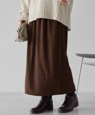 【アメリカンホリック/AMERICAN HOLIC】のカットコーデュロイスカート 人気、トレンドファッション・服の通販 founy(ファニー) ファッション Fashion レディースファッション Fashion for Women スカート Skirts アメリカン American Style コーデュロイ Corduroy, Cord Fabric スタイリッシュ Stylish, Fashionable ポケット Pocket, Pocket Detail A/W・秋冬 Autumn/Winter おすすめ Recommended / Our Picks thumbnail Brown|ID: prp329100004818247 ipo3291000000035004978
