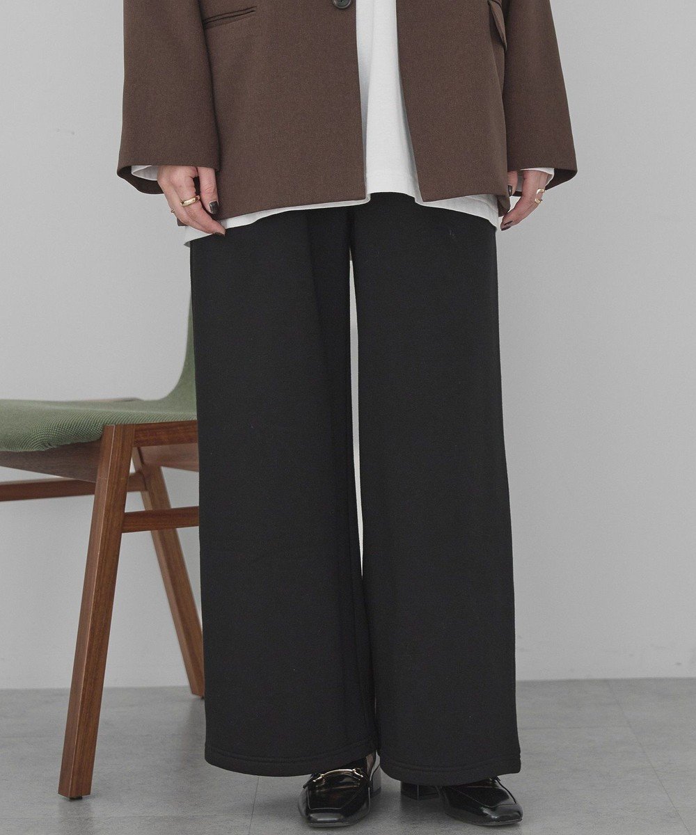 【アメリカンホリック/AMERICAN HOLIC】のスウェットイージーパンツ インテリア・キッズ・メンズ・レディースファッション・服の通販 founy(ファニー) 　ファッション　Fashion　レディースファッション　Fashion for Women　パンツ　Pants & Trousers　アメリカン　American Style　スタイリッシュ　Stylish, Fashionable　ポケット　Pocket, Pocket Detail　リラックス　Relax, Relaxed Fit　A/W・秋冬　Autumn/Winter　おすすめ　Recommended / Our Picks　Black|ID: prp329100004818249 ipo3291000000035004995