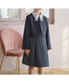 【組曲 / KIDS/KUMIKYOKU】の【110-140㎝】 ドットジャガードワンピース&ジャケットセット ネイビー|ID: prp329100004819107 ipo3291000000035013578